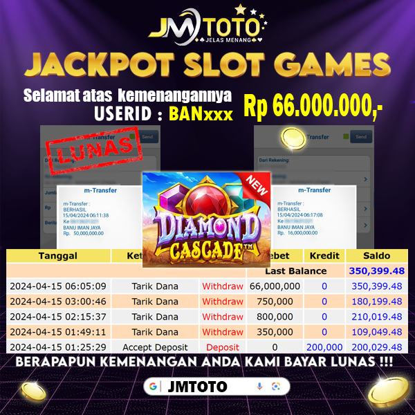 bukti-jackpot-tanggal-15-04-2024-menang-di-slot-games-diamond-cascade--pragmatic-play-rp-66000000-02-21-55-2024-04-16