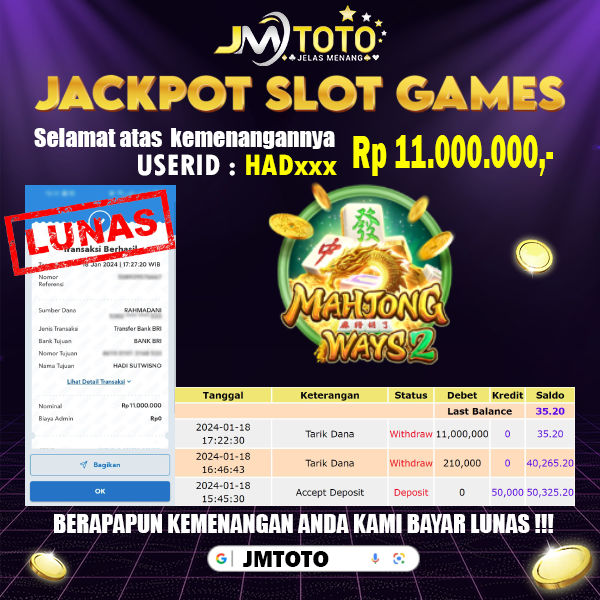 bukti-jackpot-tanggal-18-01-2024-menang-di-slot-games-mahjong-ways-2-pg-soft-rp-11000000-04-48-06-2024-01-22