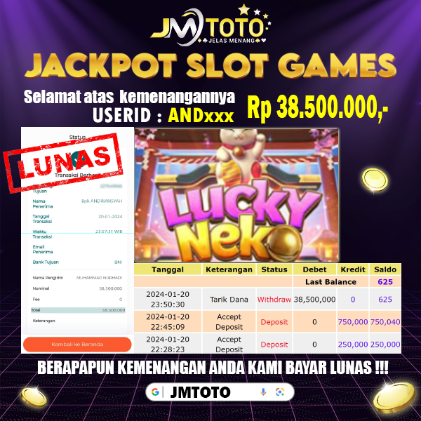 bukti-jackpot-tanggal-20-01-2024-menang-di-slot-games-lucky-neko-pg-soft-rp-38500000-04-59-57-2024-01-22